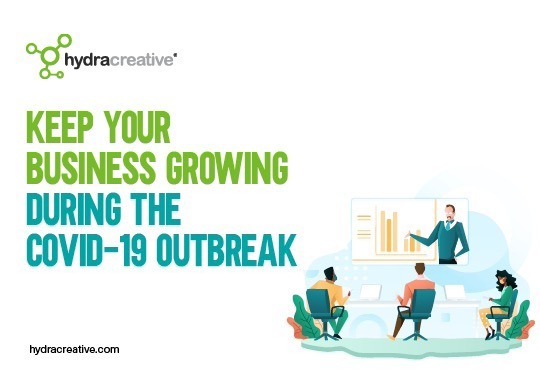 how to keep your business growing during the covid-19 outbreak underlaid image